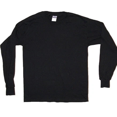 Gildan Men's 5.3 oz Heavy Cotton Long Sleeve T Shirt - FREE SHIP Unisex