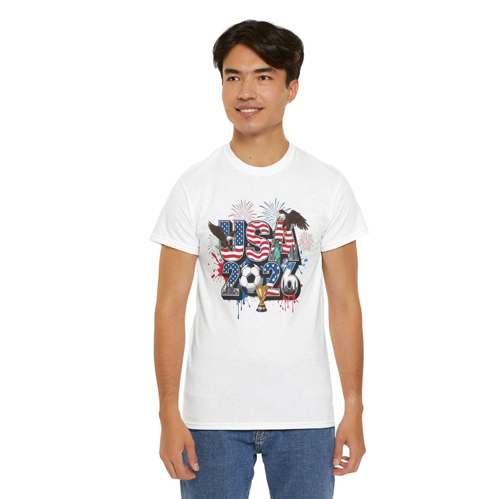 USA 2026 World Cup Trophy Soccer Fan Unisex