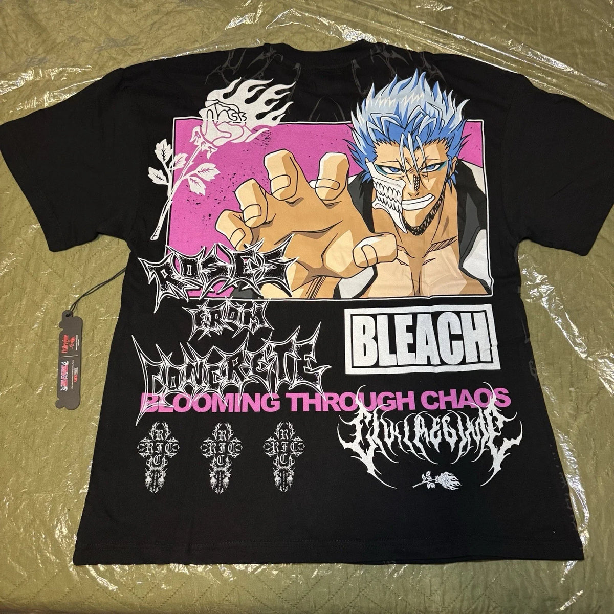 Civil Regime x Bleach Grimmjow Shirt - Size XL Unisex