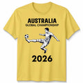 Australian Unisex T Shirt Country Pride Football Soccer Fan Mens Womens Tee Unisex
