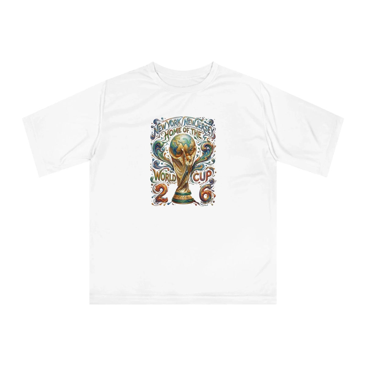 World Cup Trophy Illustration | Soccer 2026 Design Unisex