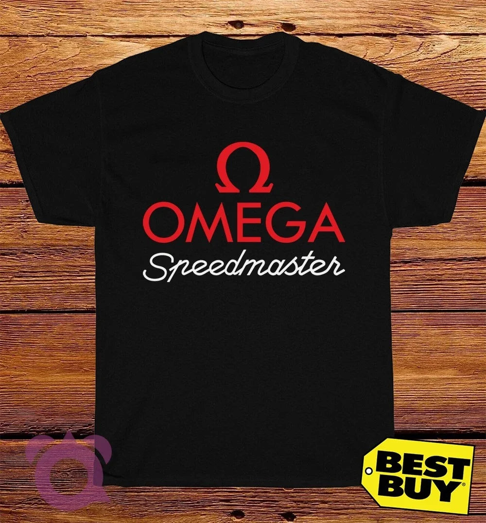 New Omega Speedmaster Logo Men's Funny Made In USA Size S to 5XL Unisex
