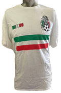 Mexicana Federation De Futbol White Short Sleeve Tee Shirt New Large Unisex