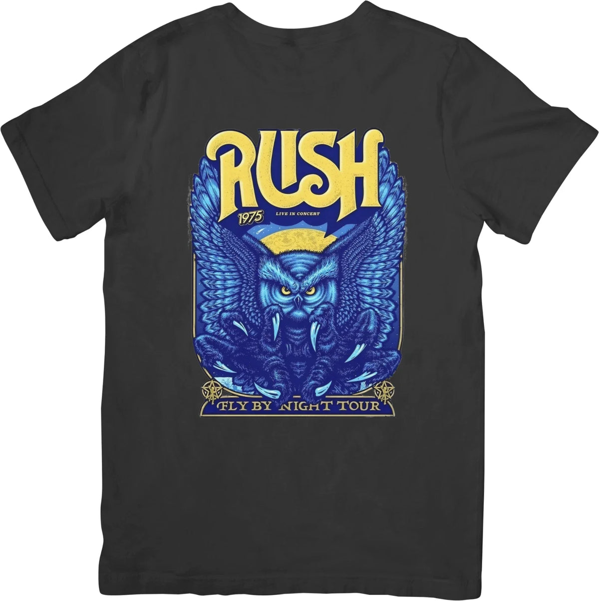 Rush Collection Vintage Retro Fit for Men & Women Quality Cotton s Unisex
