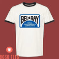 Bel Ray Racing Oil Men's Ringer Black Size S-3XL Unisex