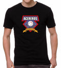 ACEREROS DE MONCLOVA Baseball Men's Crew Neck 100% Cotton Unisex