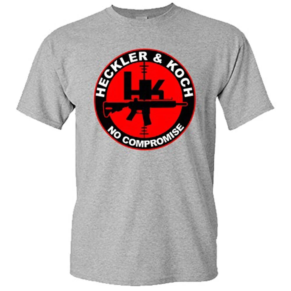 New Heckler and Koch Guns Firearms Men's Gray S-5XL Unisex