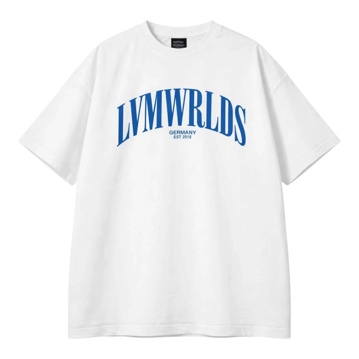 Mens Basic Streetwear Oversized Boxy Fit Cotton Premium Loose T Shirt White Unisex