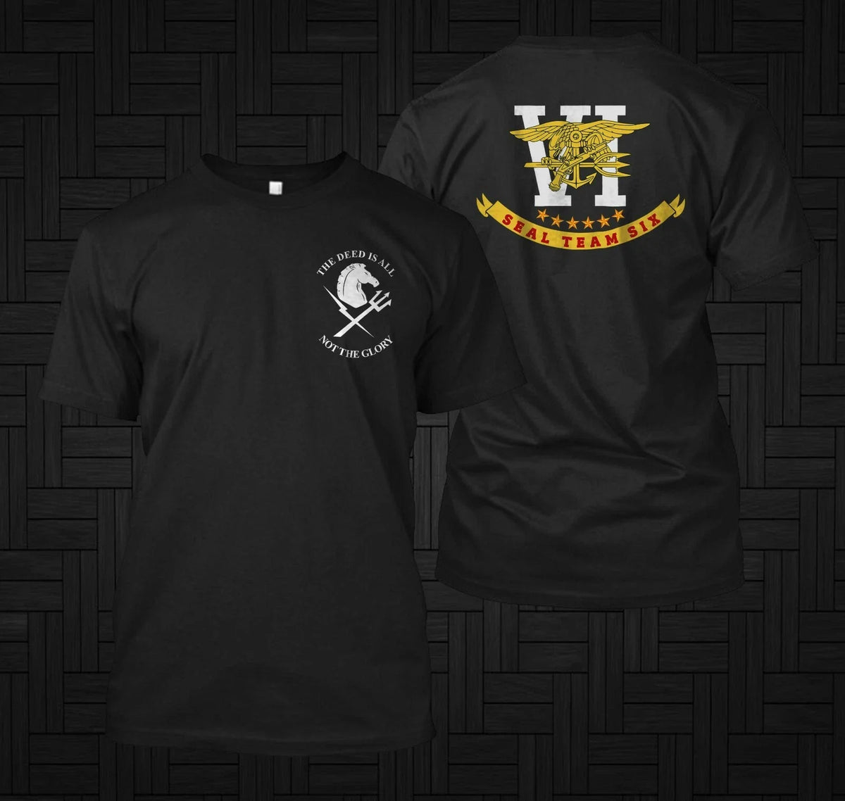 US Navy Special Force NSWDG SEAL Team Six DEVGRU - custom men's Tee Unisex