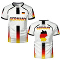 Germany Football 2026 World Cup Tees Polyester Breathable Unisex