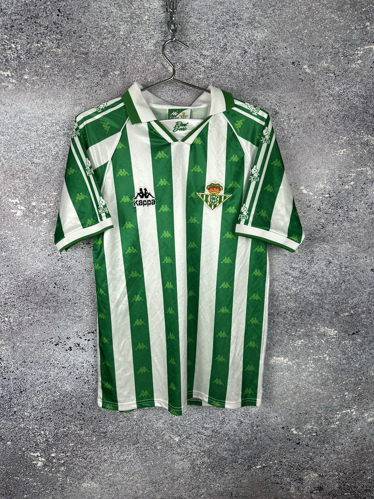 Kappa Real Betis 1995 1997 Retro Soccer Jersey Vintage Football Shirt Green M Unisex