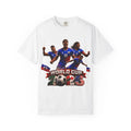 Haiti World Cup 2026 Soccer | Haitian Flag Crest Back Unisex