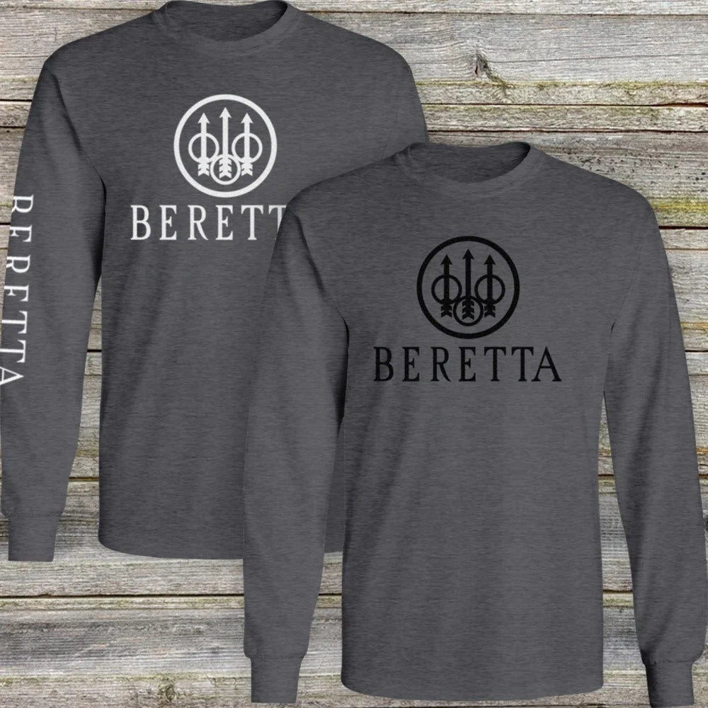 Beretta Long Sleeve T Shirt Firearms FBR02 Unisex