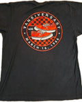 Vans Shirt Mens Large Black Vansiversary March 16 1966 Graphic Logo Skate Tee Unisex