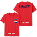 Paraguay Football Unisex Kids Country Pride Soccer Tee #WC Unisex