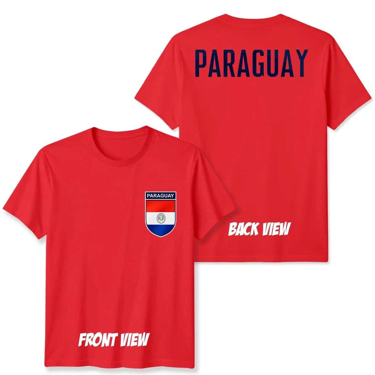 Paraguay Football Unisex Kids Country Pride Soccer Tee #WC Unisex