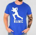 Personalised Cricket Shirt Custom Name Batsman Gift Sports Birthday Tee Xmas Top Unisex
