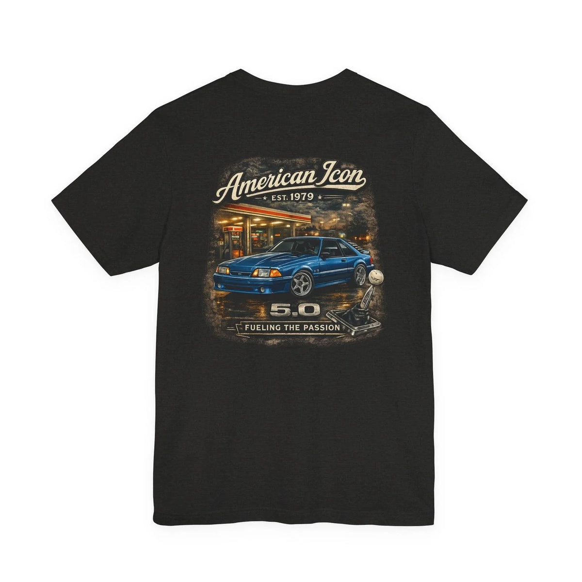 79-93 Mustang Icon 1 Mustang Foxbody TShirt Unisex