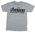 Avengers Adult New - Infinity War Simple Word Logo Unisex