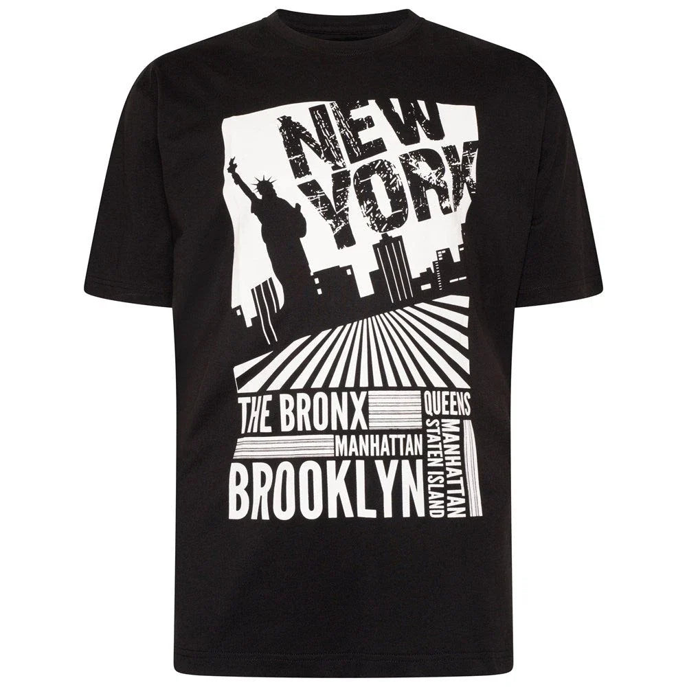 Forge Original New York Brooklyn Print Men's Crew Neck Short Sleeve Unisex