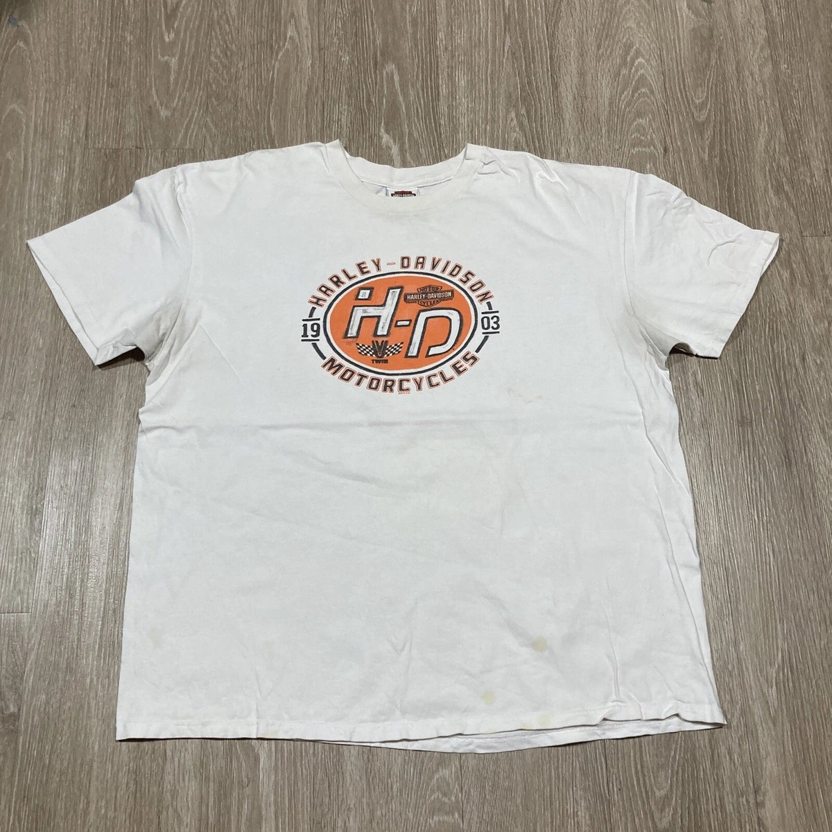 Harley Shirt 2XL 00s Y2k Monterrey Bay Davidson Biker Motorcycle Chopper Tee Unisex