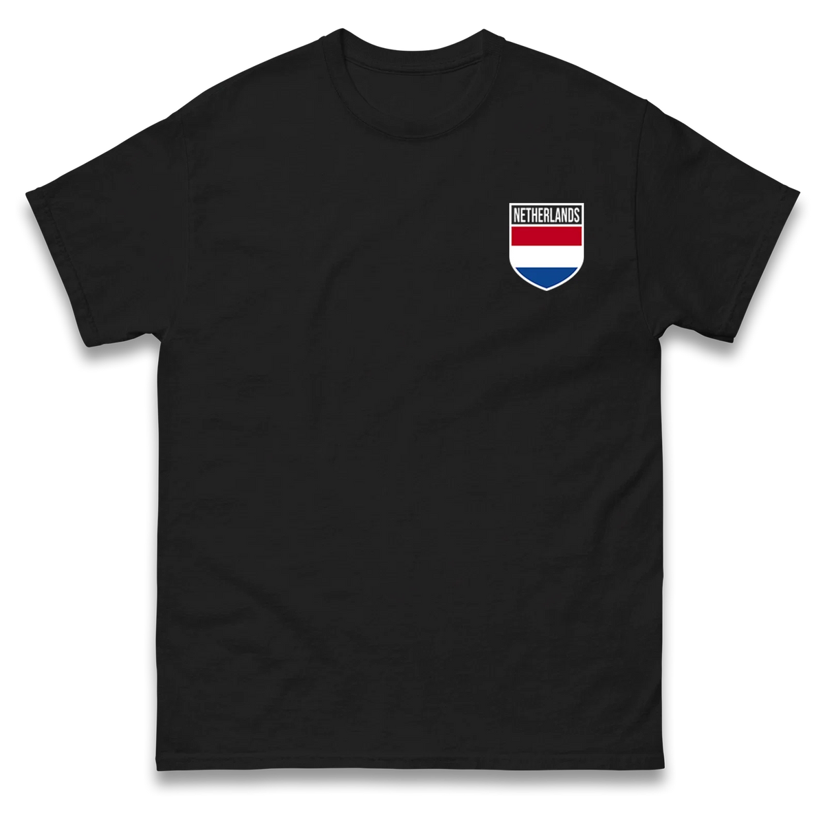 Personalised Netherland Badge football T Shirt,Custom Name and Number Sports Top Unisex