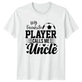 My Favorite Player Calls Me Mens Uncle Soccer Birthday Gift For Him Unisex