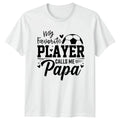 My Favorite Player Calls Me Mens Soccer Dad Soccer Fathers Day Gift Unisex