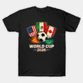 World Cup 2026 T Shirt Soccer Football Fan Graphic Tee Retro Sports Apparel Unisex