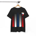 Czechia Soccer , Czech Flag Soccer 2026 Jersey Style Shirt Unisex