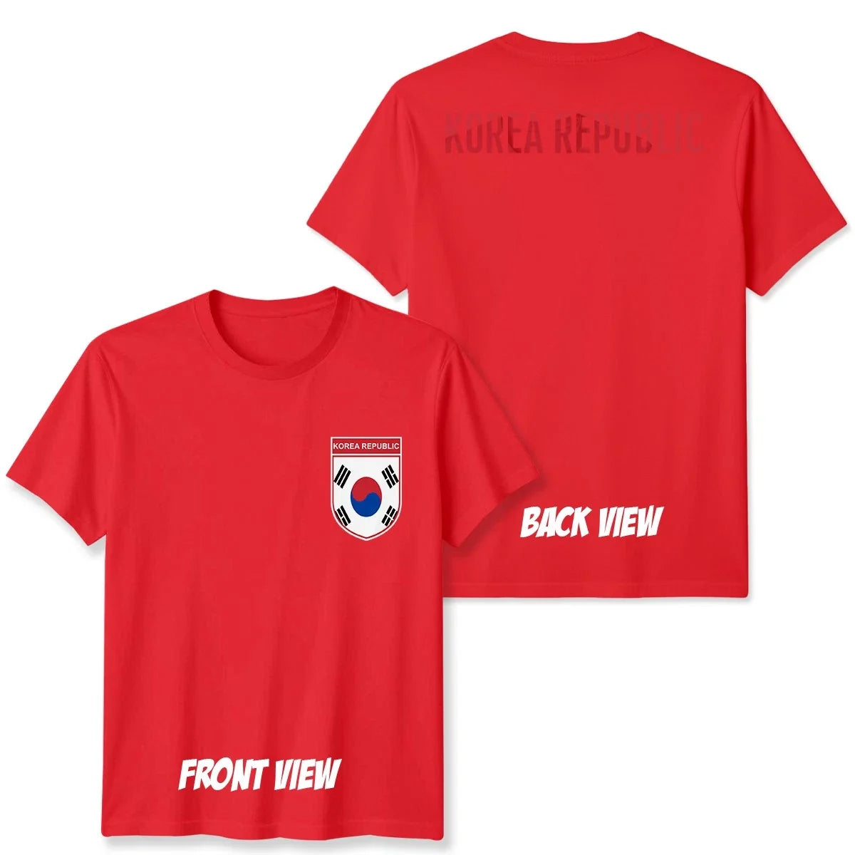 Korea Republic Football Unisex Kids Country Pride Soccer Tee #WC Unisex