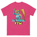 R. Mika Street Fighter Tee, Unisex Gamer Tee, Rainbow Mika Street Fighter Tshirt Unisex