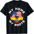 Ecuador Football My Home My Roots Soccer Flag Fan Shirt Unisex