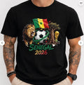 Senegal 2026 Shirt, Africa Soccer Tee, World Cup Football Unisex