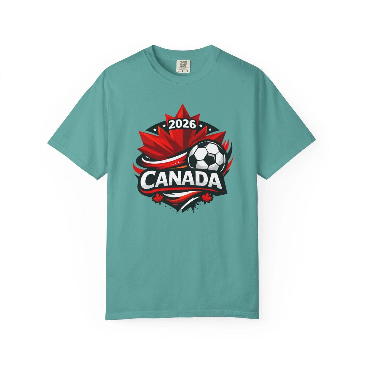 Canada Soccer 2026 | Maple Leaf Soccer Crest Unisex