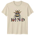 Kind Bee , Floral Bee , Nature Bee Lovers Unisex
