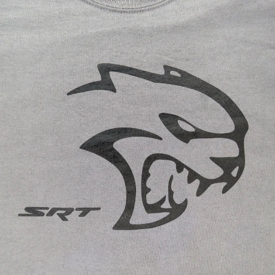 GREY DODGE HELLCAT SRT RACING HEMI MOPAR CHALLENGER CHARGER 18 17 Unisex