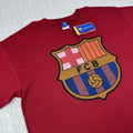 FCB Barcelona Official Product Men’s XL Red Crew Neck Football Soccer Unisex