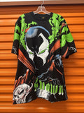 Spawn Modern AOP Black Size XL Crown Tag All Over Print Comics Unisex