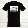 Newcastle United Fulham Swansea Derby Black and White Casual Weekend T Shirt Unisex