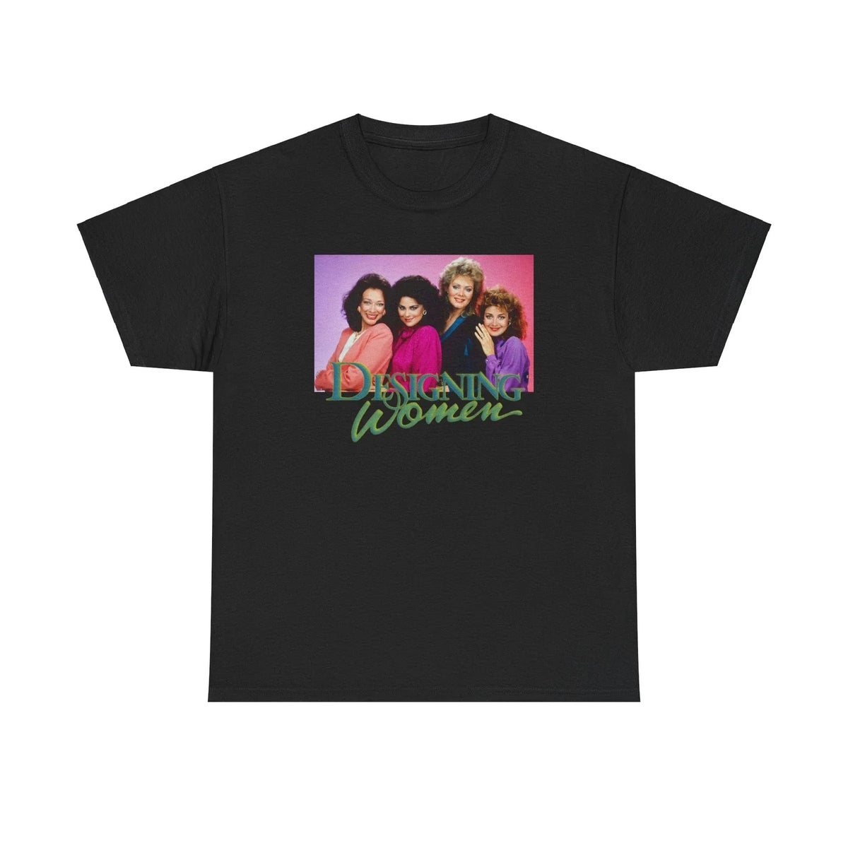 Designing Women Heavy Cotton Unisex Tee, Classic TV Fan Gift, Vintage TV Show Unisex