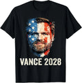Vance 2028 President 48 US Flag Republican J.D. Vance Retro Unisex