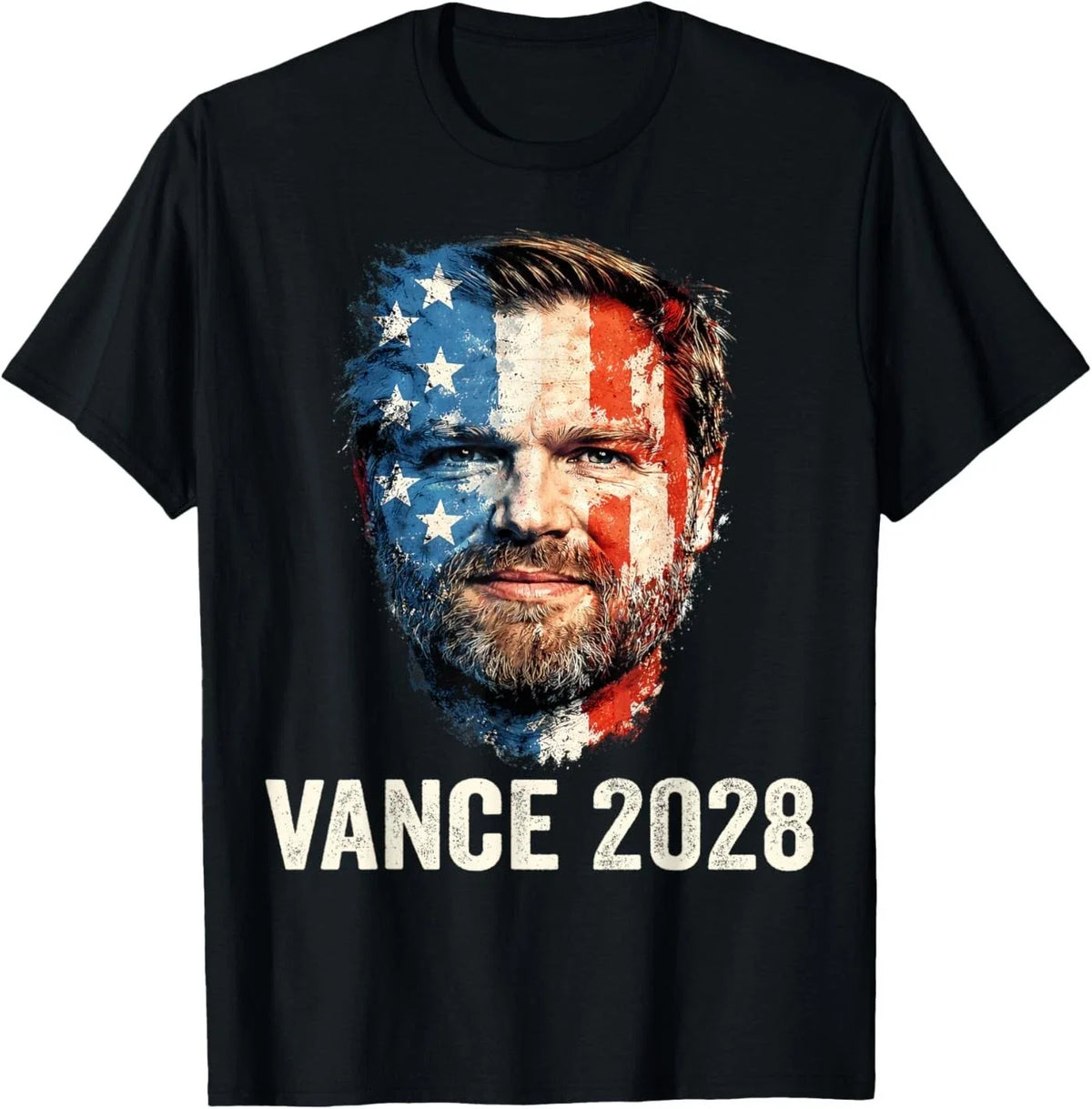 Vance 2028 President 48 US Flag Republican J.D. Vance Retro Unisex