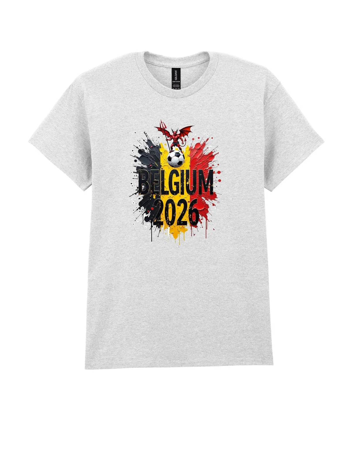 Belguim World Cup 2026 football mens women unisex gildan Unisex