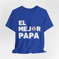 El Mejor Papá Soccer Fan Shirt | Mexican Dad Gift Tee | Futbol Blue Team Unisex