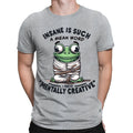 Insane Frog Mental Creativity Animal Humor Quotes Funny Mens Womens s#BAL Unisex