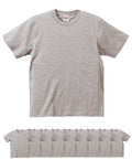 United Athle 5942-01 6.2oz Premium s Set of 10 Men's (Mixed Gray, XL) Unisex