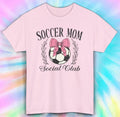 Soccer Mom Social Club Shirt | Funny Soccer Mom Gift Tee | S-5XL Unisex