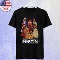 Martin TV Show Cartoon Men's Black Size S-5XL Unisex
