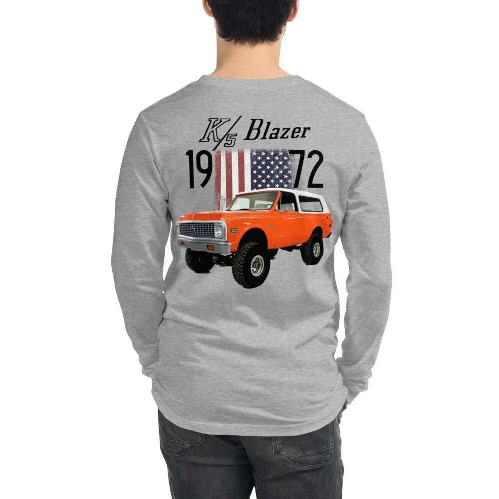 1972 Orange Chevy K5 Blazer Vintage Truck Unisex Unisex